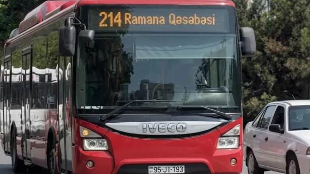 DİQQƏT! Bakıda daha 5 marşrutun hərəkət sxemi dəyişdirildi