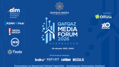 Azərbaycanda ilk dəfə QAFQAZ MEDİA FORUMU keçiriləcək: media, süni intellekt və rəqəmsal transformasiyanın gələcəyi müzakirə olunacaq